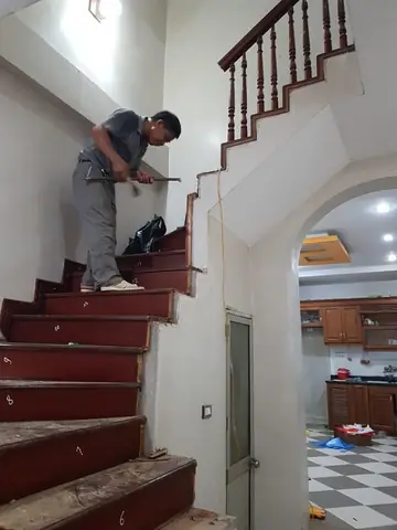 Sửa Chữa Cầu Thang Gỗ Tại Nhà