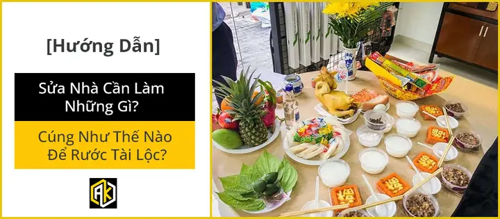 Sửa Nhà Cần Làm Những Gì