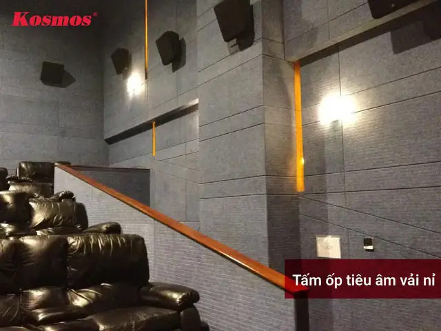 Tấm Ốp Tường Tiêu Âm