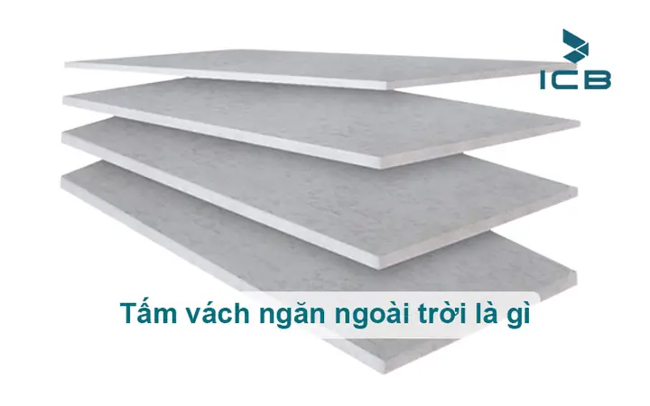 Tấm Vách Ngăn Chịu Nước Ngoài Trời
