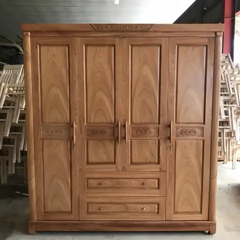 Thanh Lý Tủ Quần Áo Gỗ Sồi