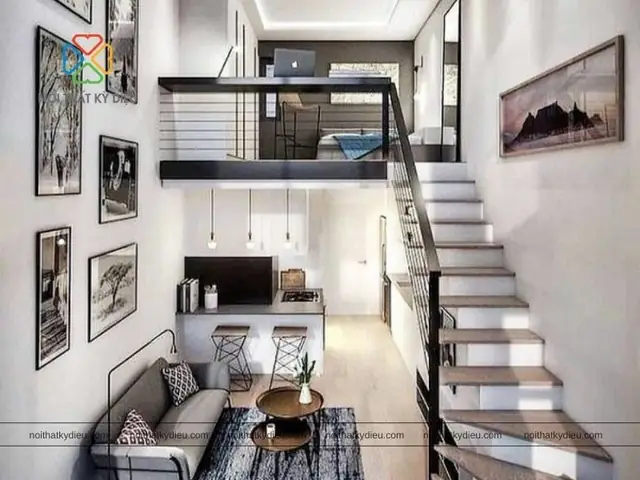 Thiết Kế Căn Hộ 30m2 2 Phòng Ngủ