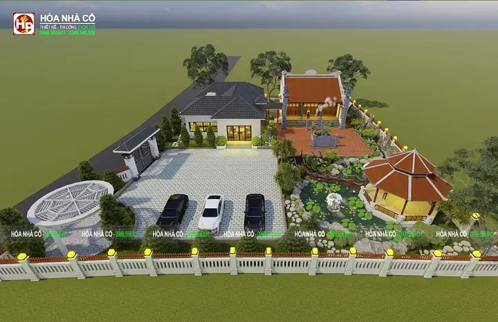 Thiết Kế Khuôn Viên Nhà
