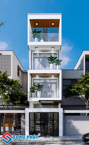 Thiết Kế Nhà 1 Tầng 4x20m