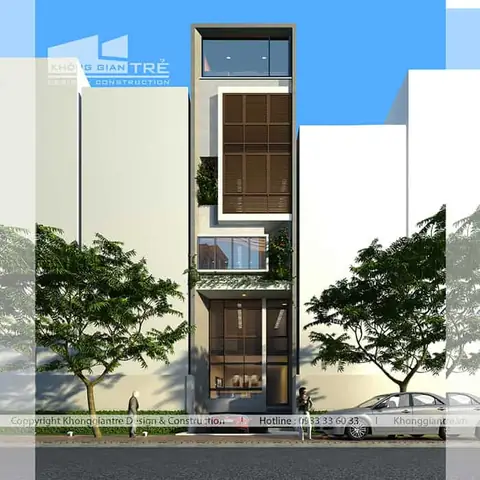 Thiết Kế Nhà 5 5mx12m