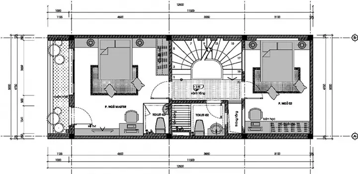 Thiết Kế Nhà 5 5mx12m