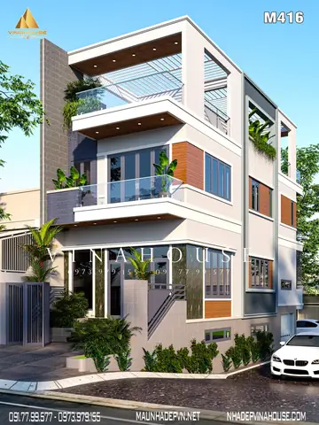 Thiết Kế Nhà 6x14 Đẹp