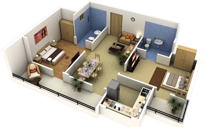 Thiết Kế Nhà Cấp 4 Đơn Giản