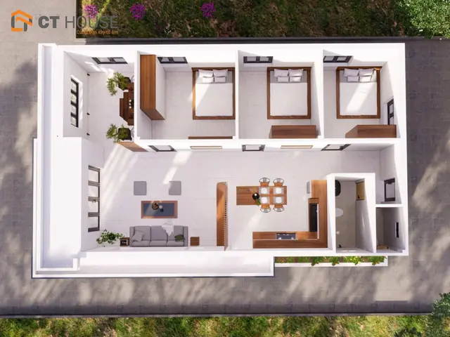 Thiết Kế Nhà Cấp 4 Giá Rẻ
