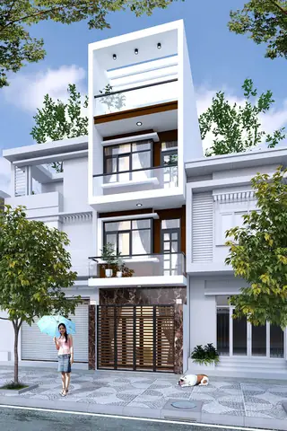 Thiết Kế Nhà Đẹp 3 Tầng 40m2