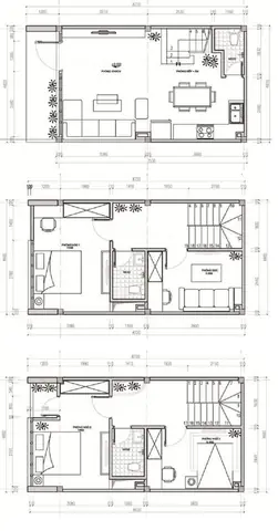 Thiết Kế Nhà Đẹp 3 Tầng 40m2