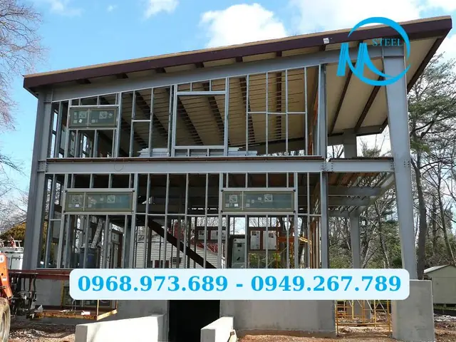 Thiết Kế Nhà Khung Sắt
