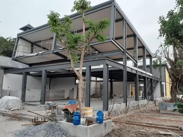 Thiết Kế Nhà Khung Sắt