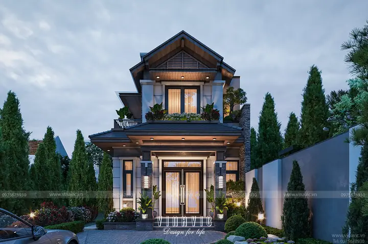 Thiết Kế Nhà Ngang 6m Dài 20m