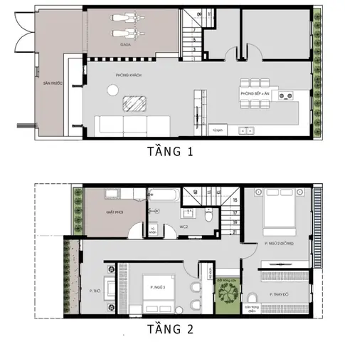 Thiết Kế Nhà Ngang 9m Dài 10m