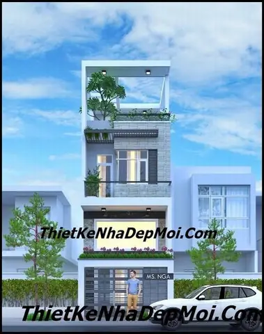 Thiết Kế Nhà Ống 50m2 3 Tầng