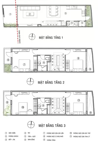 Thiết Kế Nhà Ống 50m2 3 Tầng