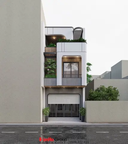 Thiết Kế Nhà Ống 5x20