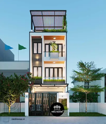 Thiết Kế Nhà Ống 5x20