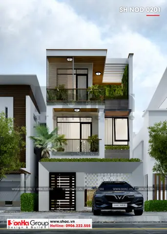 Thiết Kế Nhà Ống Đẹp 80m2