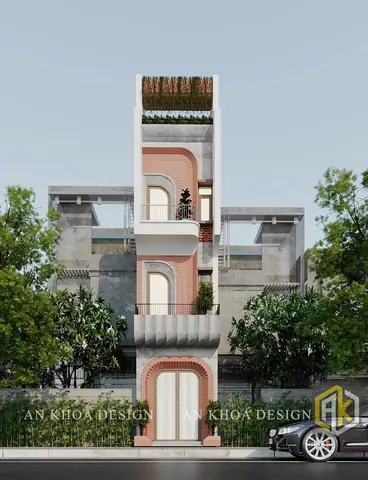 Thiết Kế Nhà Phố 35m2