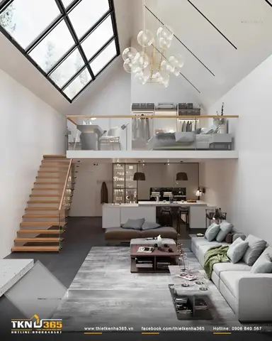Thiết Kế Nhà Phố 35m2