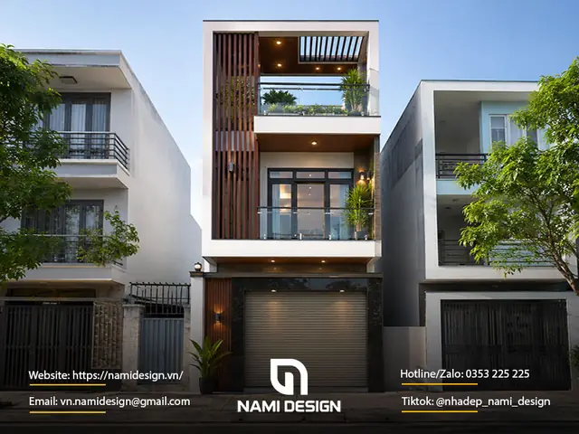 Thiết Kế Nhà Phố 35m2