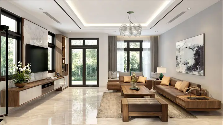 Thiết Kế Nội Thất Biệt Thự Vinhomes Riverside