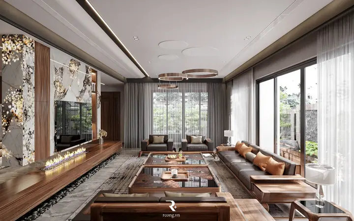 Thiết Kế Nội Thất Biệt Thự Vinhomes Riverside