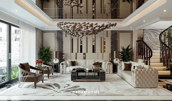 Thiết Kế Nội Thất Biệt Thự Vinhomes Riverside