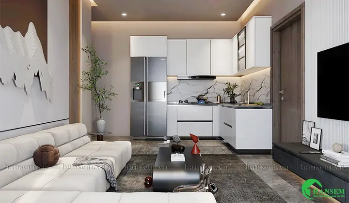 Thiết Kế Nội Thất Chung Cư 105m2