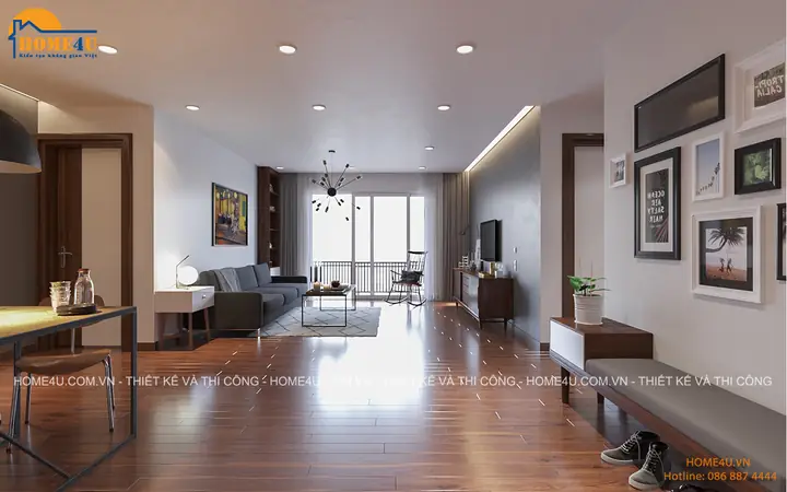 Thiết Kế Nội Thất Chung Cư Goldmark City
