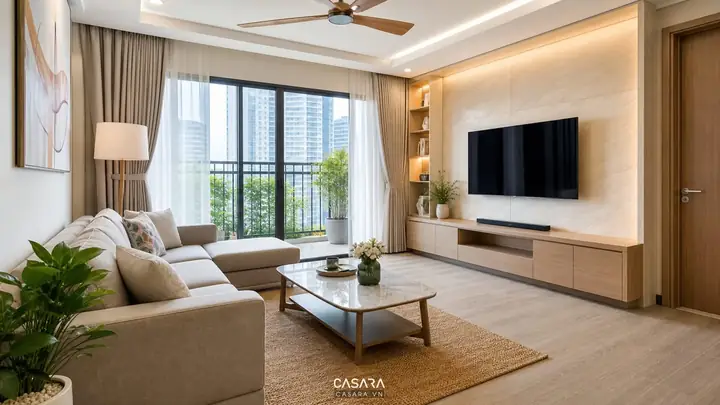 Thiết Kế Nội Thất Chung Cư Goldmark City