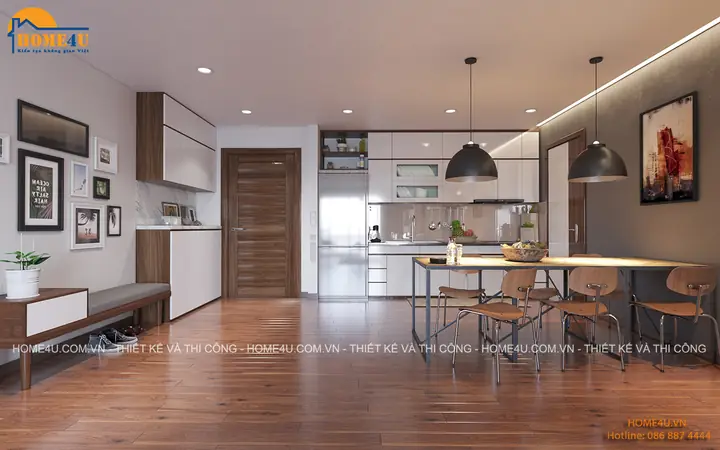Thiết Kế Nội Thất Chung Cư Goldmark City