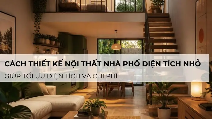 Thiết Kế Nội Thất Nhà Phố Nhỏ