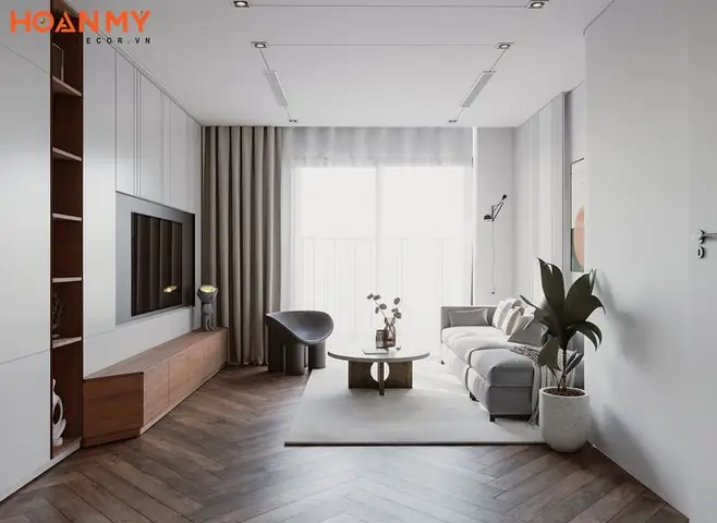 Thiết Kế Phòng Khách 10m2
