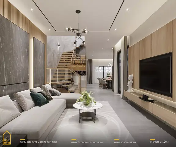 Thiết Kế Phòng Khách 16m2