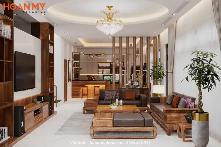 Thiết Kế Phòng Khách 16m2