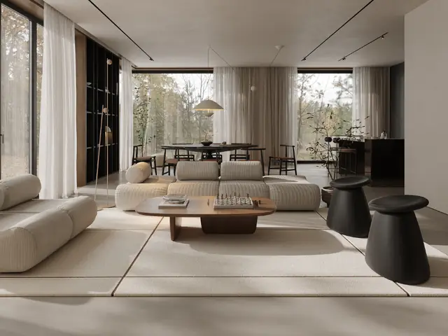 Thiết Kế Phòng Khách 50m2
