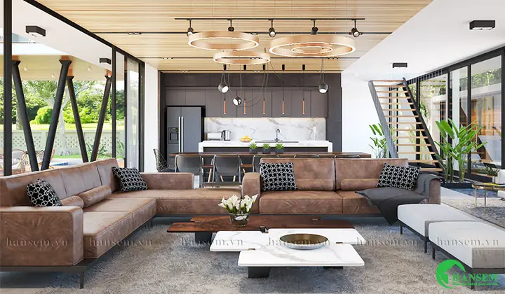 Thiết Kế Phòng Khách 50m2