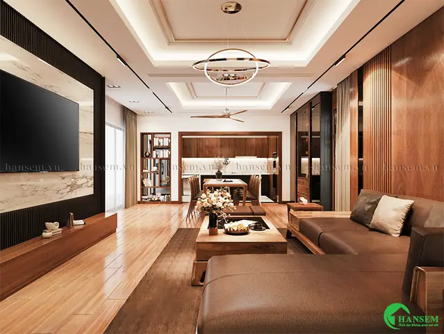Thiết Kế Phòng Khách 50m2