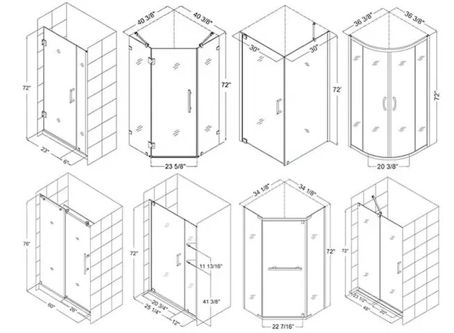Thiết Kế Phòng Tắm Vách Kính