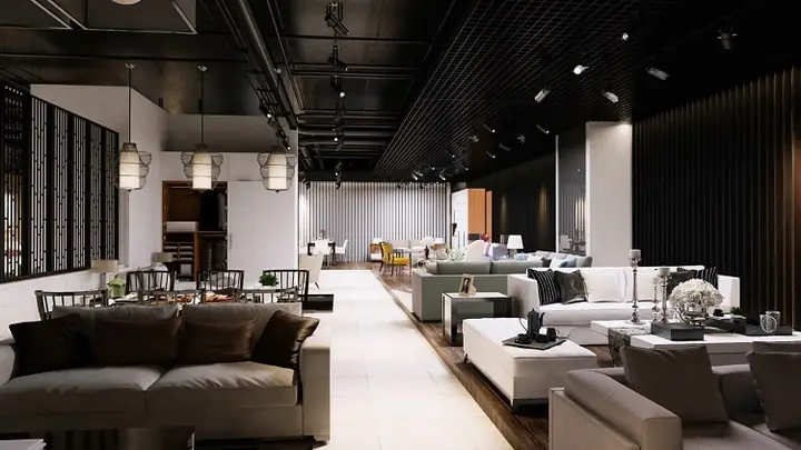Thiết Kế Showroom Nội Thất