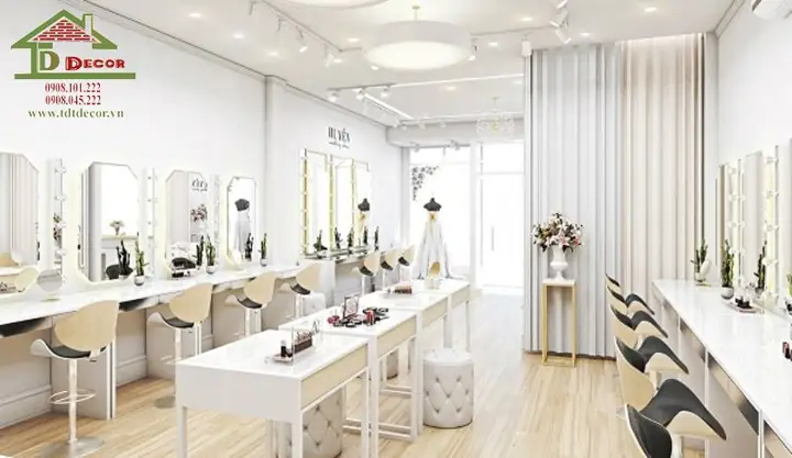 Thiết Kế Tiệm Trang Điểm Đẹp