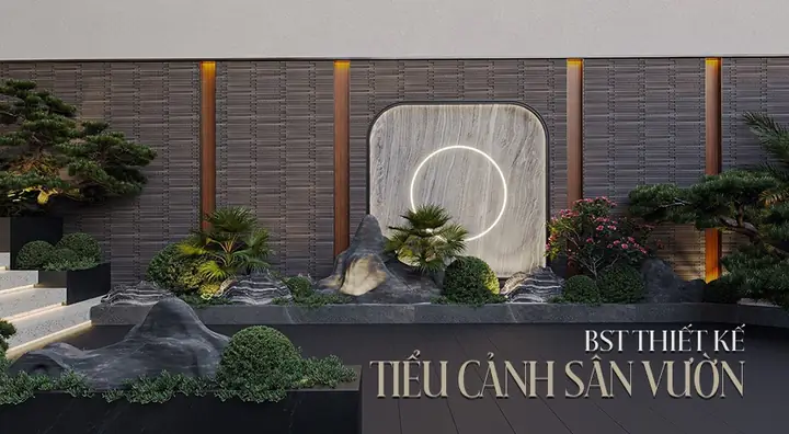 Thiet Ke Tieu Canh San Vuon