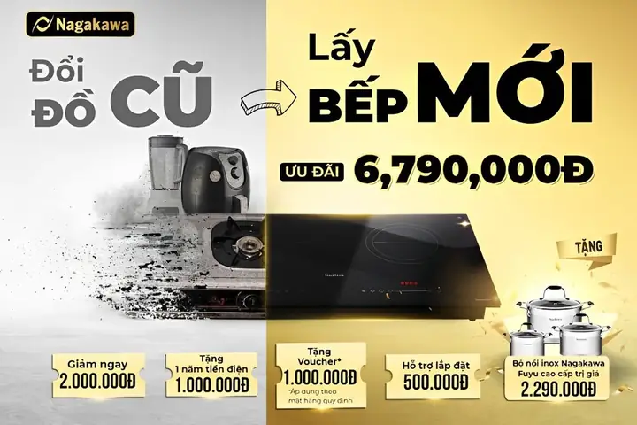 Thu Bếp Cũ Đổi Bếp Mới