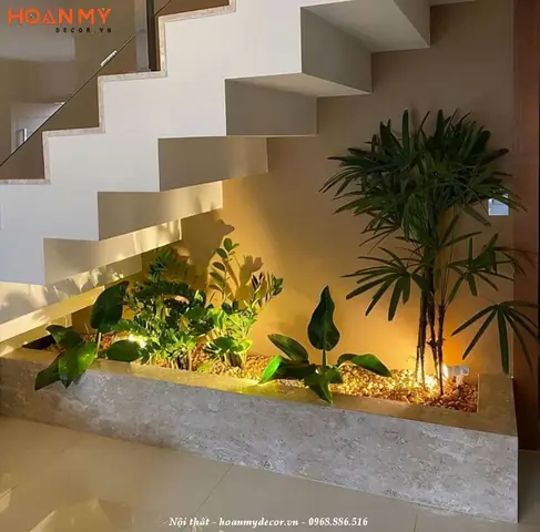 Tiểu Cảnh Chân Cầu Thang Đẹp