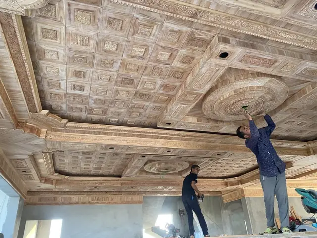 Trần Gỗ Tự Nhiên Xoan Mộc