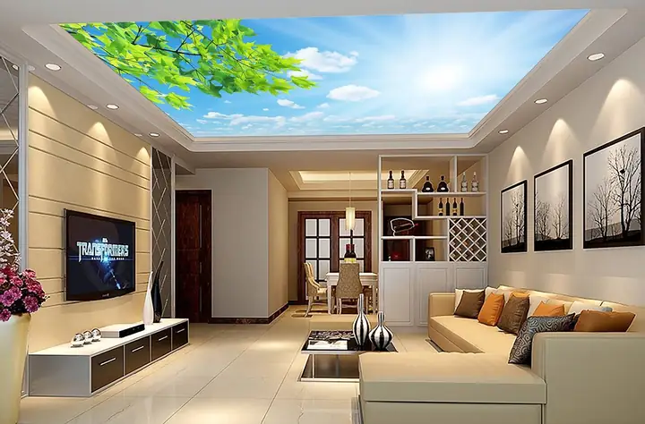 Trần Nhà Đơn Giản Mà Đẹp