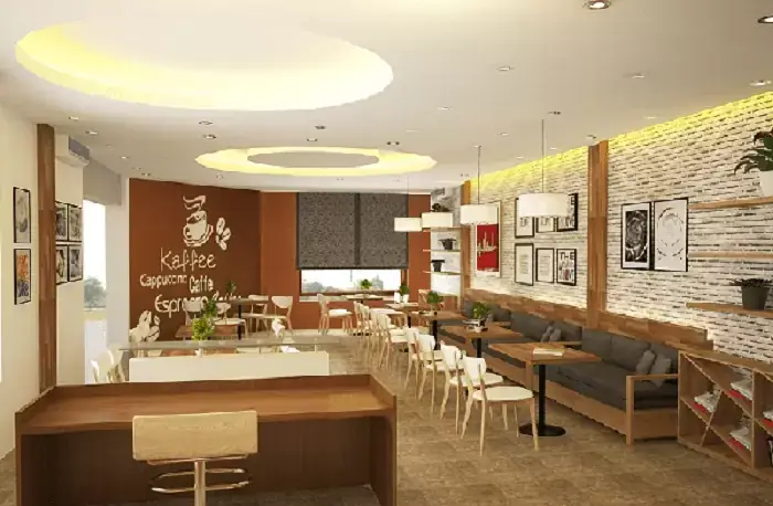 Trần Thạch Cao Quán Cafe Đẹp